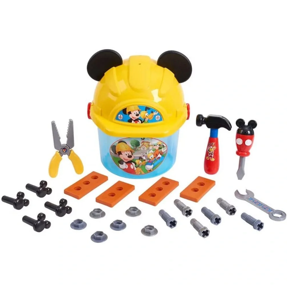 Disney Junior Mickey Mouse Handy Helper Tool Bucket 29pc Set
